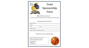 NBA In-House Team Sponsorships Available